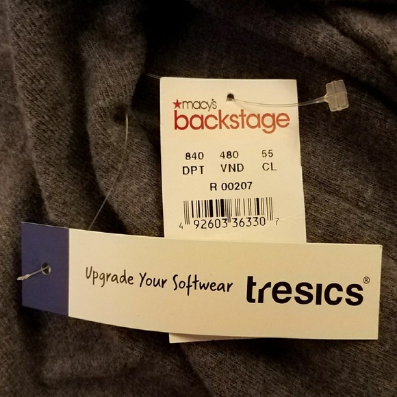 Tresics Large Gray Long Sleeve Casual Sweater - Picture 6 of 6